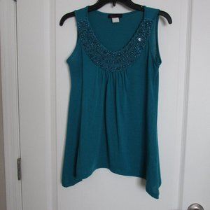 beaded tank top
